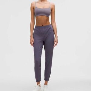 EUC Lululemon Adapted State High-Rise
Jogger Full Length Purple Size 2, 28”